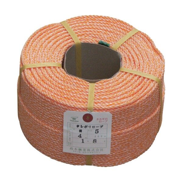 クレポリロープ 4mmX200m 365012 1点