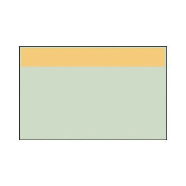 配管識別シート うすい黄 帯のみ・ユニシート・250X1000