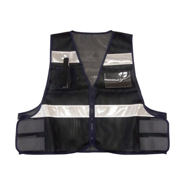 防犯パトロールベスト(ブラック) 5918501 1点