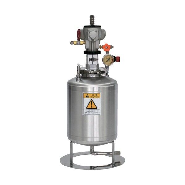 ステンレス加圧タンク撹拌ユニット エアモータータイプ