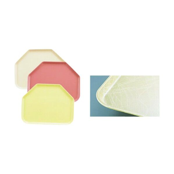 トラペゾイドトレー1418TR アブストラクトタン ETL0129N 1個