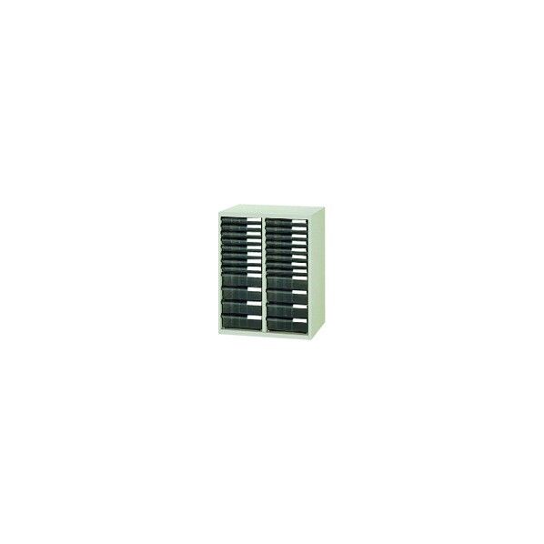※法人専用品※プラス 652008)CN クリアーケースキャビネット CN-212C LGY 1点