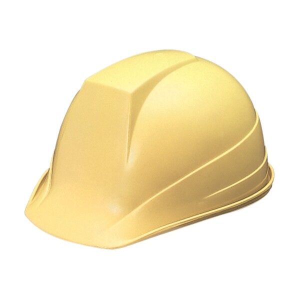 ヘルメット前ひさし型飛･墜･電クリームPC