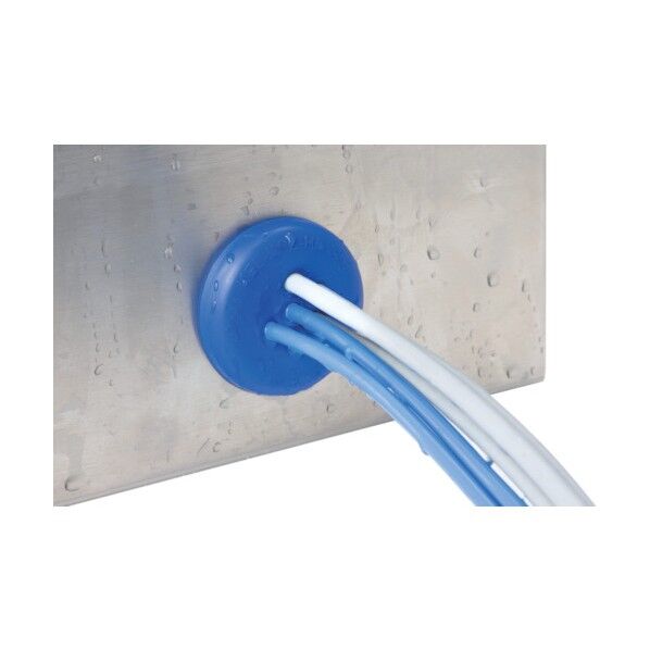 集約丸形ケーブルエントリープレート(FDA準拠・4本配線) KEL-DPZ-HD32/4-2-70352 1点