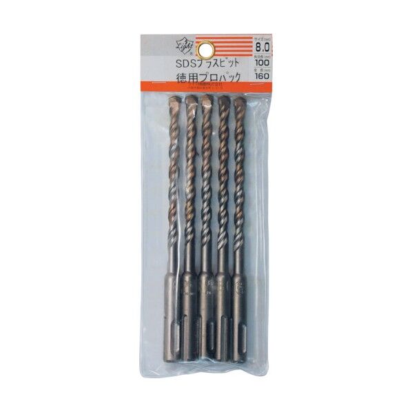 SDSプラスビット徳用プロパック 10.5X160 90943 5本