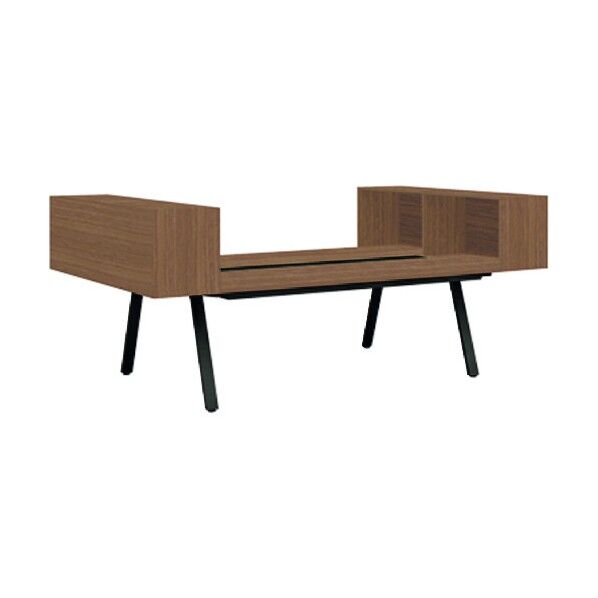 666897Genela両側机上収納セットGE2014WS4 PW/BK GE-2014WS4 PW/BK 1点