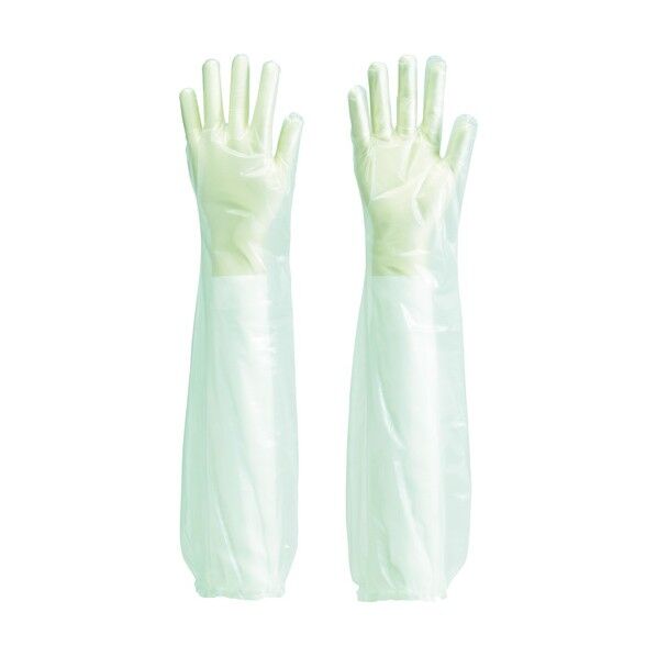 使い捨てポリエチレンロング手袋(30枚入)