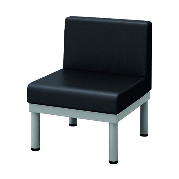 アームレスチェアー ZRE156S-BK 1点