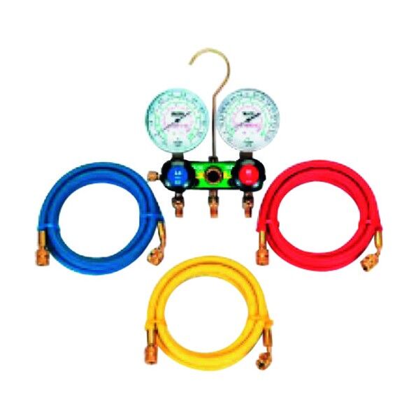 HC冷媒用ゲージマニホールドキット(R600a、R290) TA127-1 1