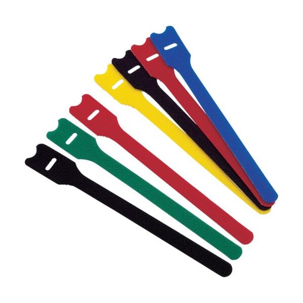 マジックバンドストラップ15cm赤(4本入) 61 x 190 x 8 mm MKS-1915-R 4本