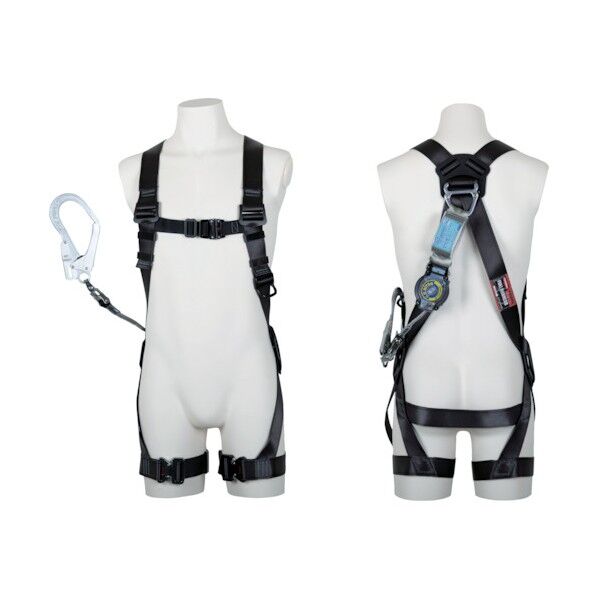 黒影ハーネス (巻取式ランヤード1本タイプ)