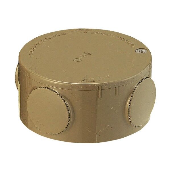 露出用丸型ボックス(ブランクタイプ) PVM-0LB PVM-0LB 1点