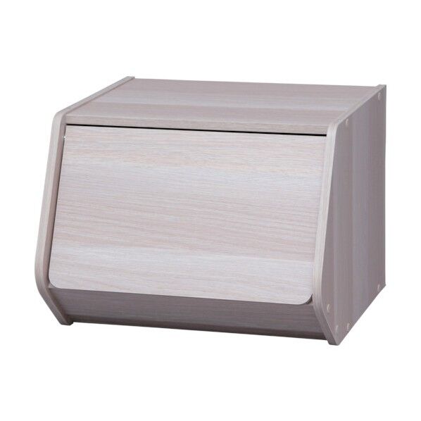 スタックボックス 扉付き ナチュラル STB-400D 1個