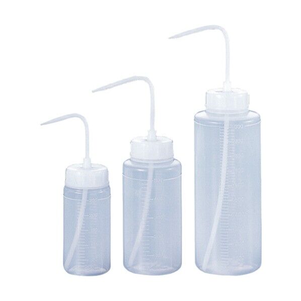 サンプラ丸型洗浄瓶(広口タイプ)