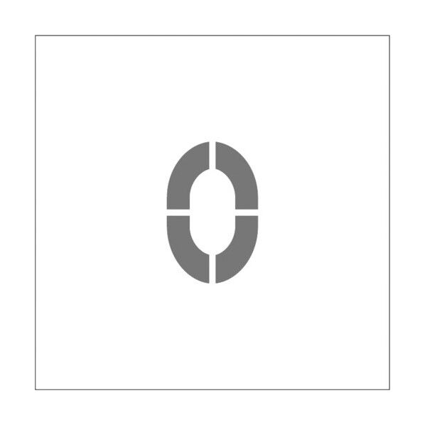 マグネットステンシル 数字