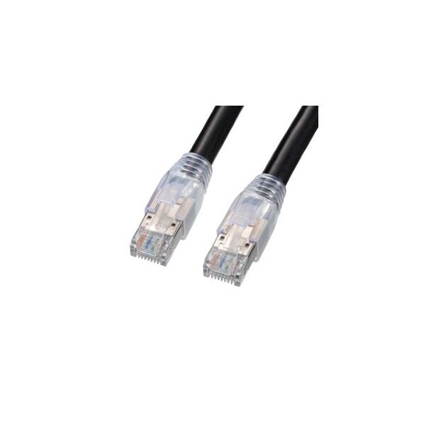 カテゴリ6A屋外用LANケーブル KB-T6AAD-10BK 1点