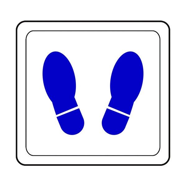 ベルデビバフロアステッカー