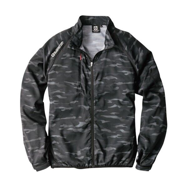 ストレッチシェルジャケット チャコールカモフラ 4L G-3010-63-4L 1点