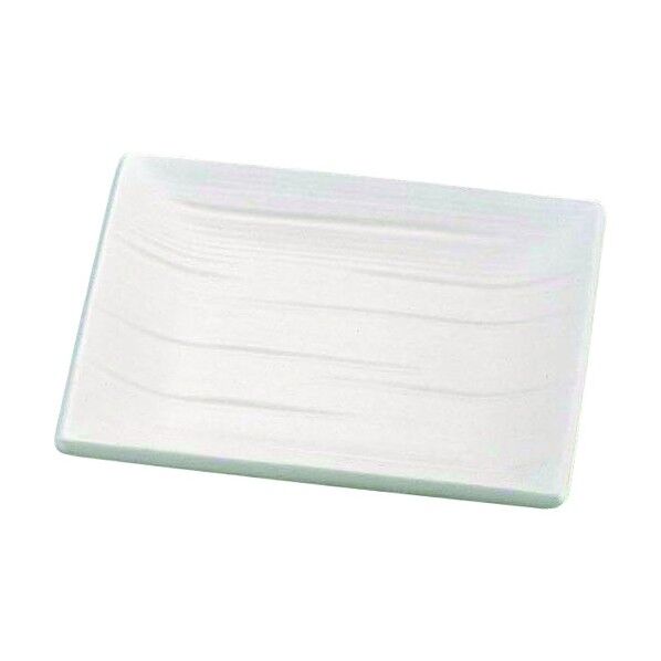 エムズジャパン ソニック白 角小皿 T03-85 RTLA401 1個