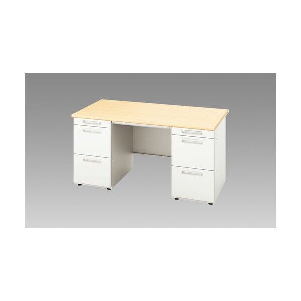 両袖デスク XED147CC-WS 1点