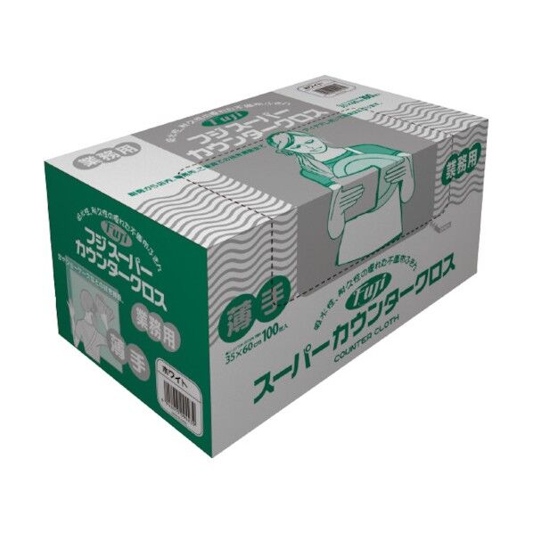 スーパーカウンタークロス 薄手 ブルー 942500 100点