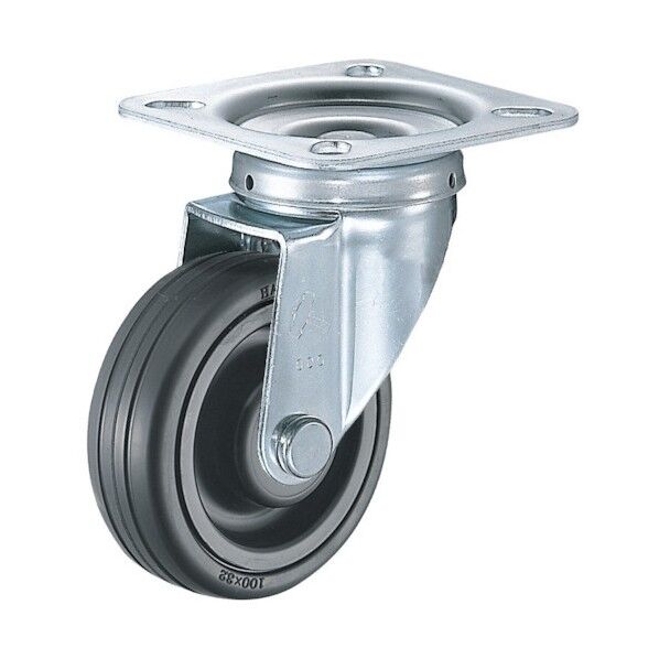 Sシリーズ400タイプ自在ゴムボールB車125mm 平戸車 400SCHR125 1個