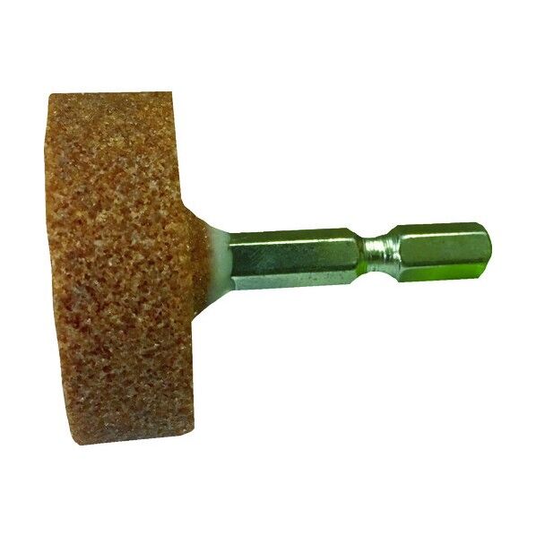 六角軸 軸付砥石 金属用(WA) 平型