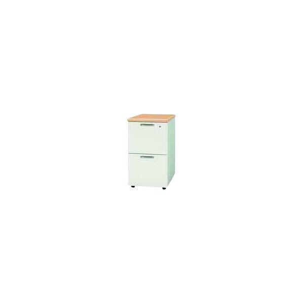 プラス 740083)脇机2段 RJ-046D-A2 ホワイトメープル引出D RJ-046D-A2 WM/W4 1点