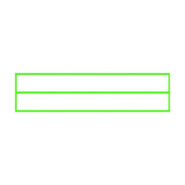 小型掲示板パーツ 差込ケース(2段) カード4枚付 KG-235 1点