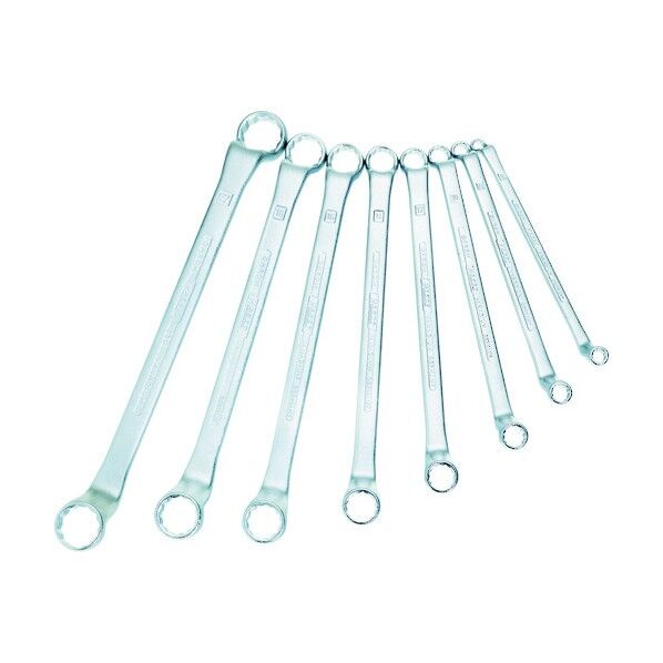 両口めがねレンチセット(75度ディープオフセット)