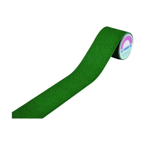 滑り止めラインテープ ASS‐105G 塩ビ＋鉱物粒子 屋内外兼用 100mm×5m 260230 1個