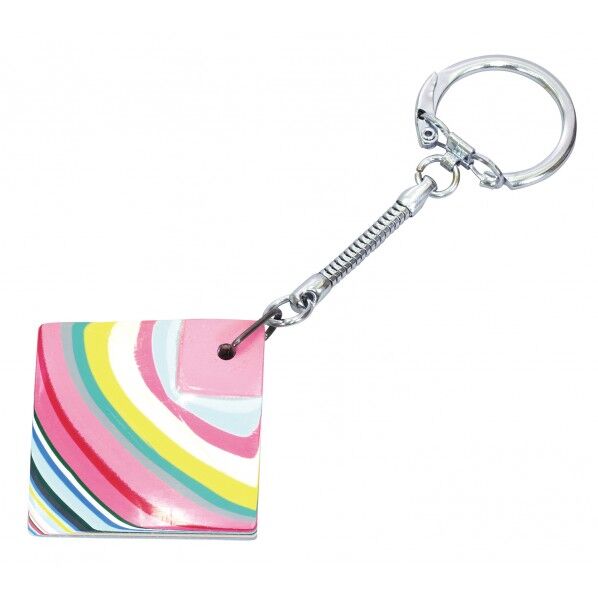 パステル堆朱キーホルダー(やすり無)