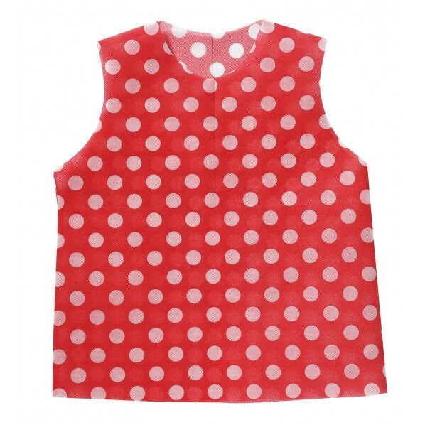 衣装ヘﾞース シャツC 水玉 赤