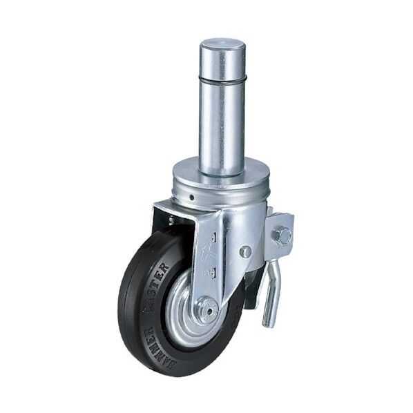 足場用差込みキャスター ゴムB車