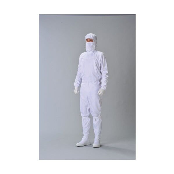 クリーンスーツ 白 M CH11011M 1点