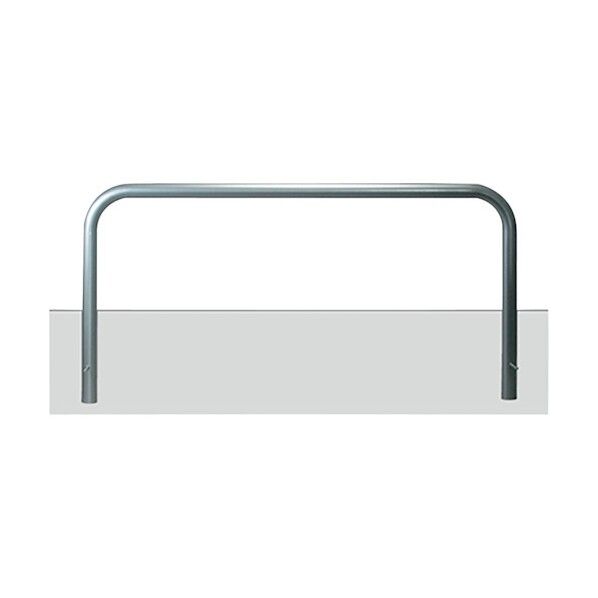 駐輪パイプ スチール製 焼付塗装 自転車・バイク盗難防止用 JP-G1235B