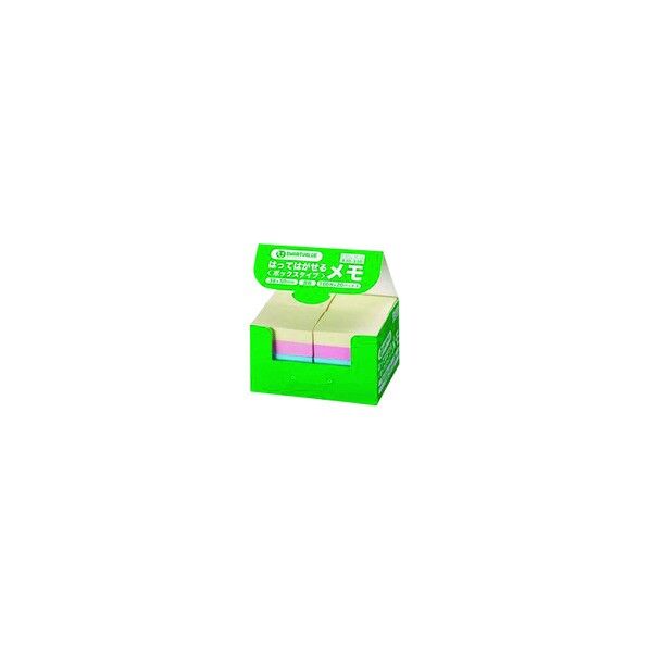 プラス 830330ふせんBOX 38×50mm混色 P405JM20 P405J-M-20 1点