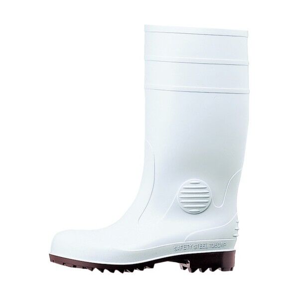 耐油・耐薬安全長靴W1000ホワイトス-パー27cm W1000SUPER-W-27.0 1