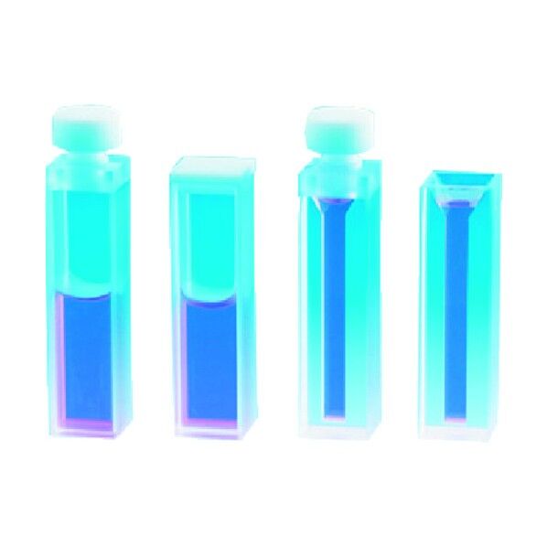 石英セル 二面透明 10×10×45H PTFE栓付