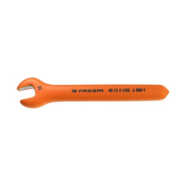 FACOM社 絶縁工具 シングルスパナレンチ 10mm 1丁...