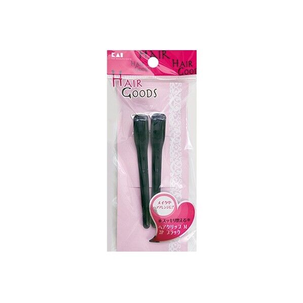 HG ヘアークリップ M 2P