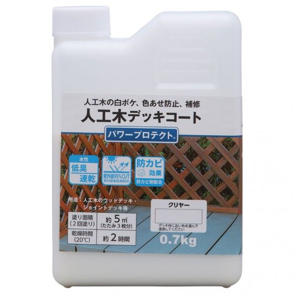 和信ペイント パワープロテクト(PE) 0.7kg クリヤー #801071 1個