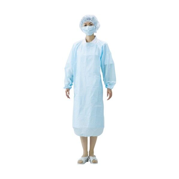 アイテックス 袖付PEエプロン