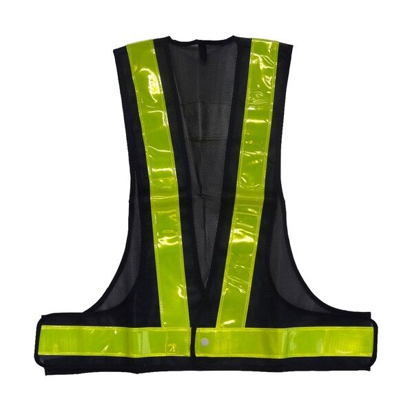 安全ベスト 紺/黄 フリーサイズ 5917505 1枚