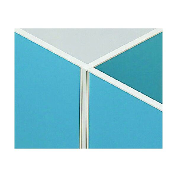 681161)KIパネル連結ポール90度 KI-12RP-90 LGY 1点