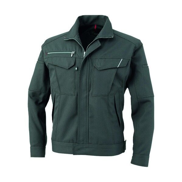 長袖ブルゾン チャコール 5Lサイズ A-8071-23-5L 1点