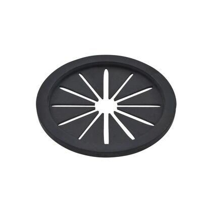 赤札見つけ シンク用 排水口のフタ (菊割れゴム ゴミを隠す)