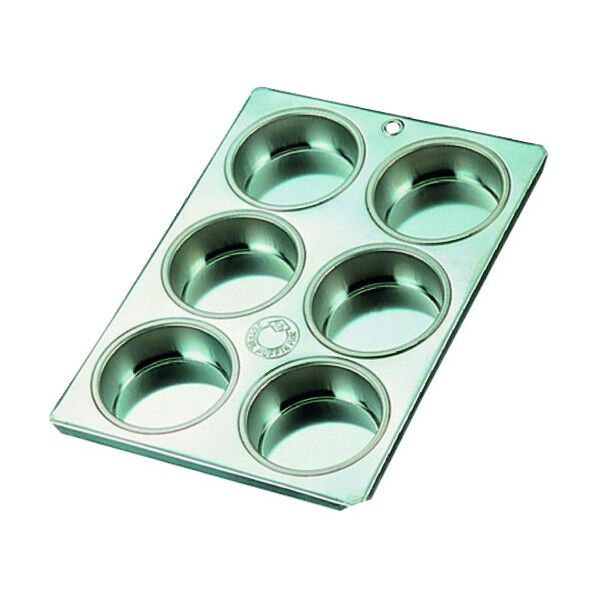 久保寺 ブリキ Cマフィン型 #11カップ6ヶ付 WMH06 1個