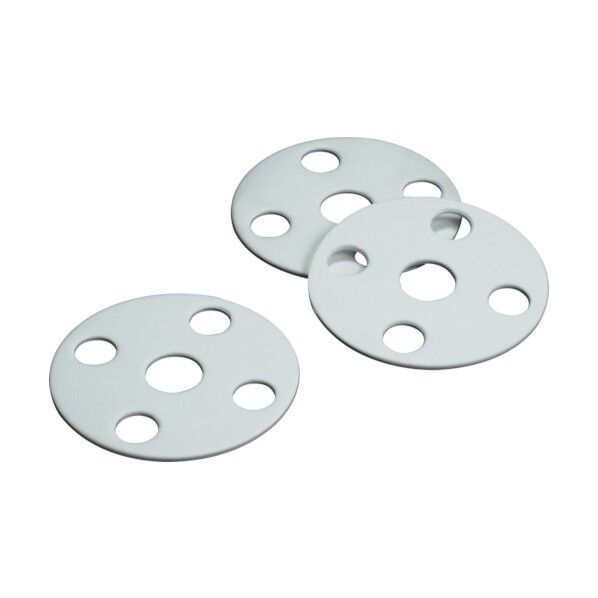 フロンケミカル フッ素樹脂（ＰＴＦＥ）フランジパッキンＪＩＳ－５Ｋ２５Ａ 95 x 95 x 3 mm NR2120-010 1枚
