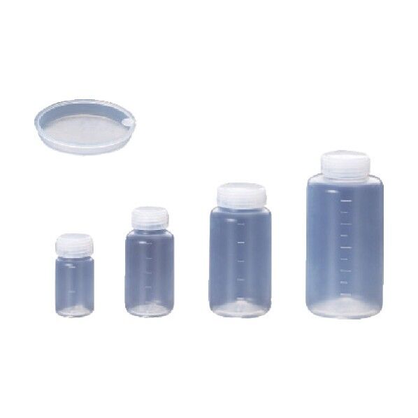 PFA広口ボトル(中栓付き)